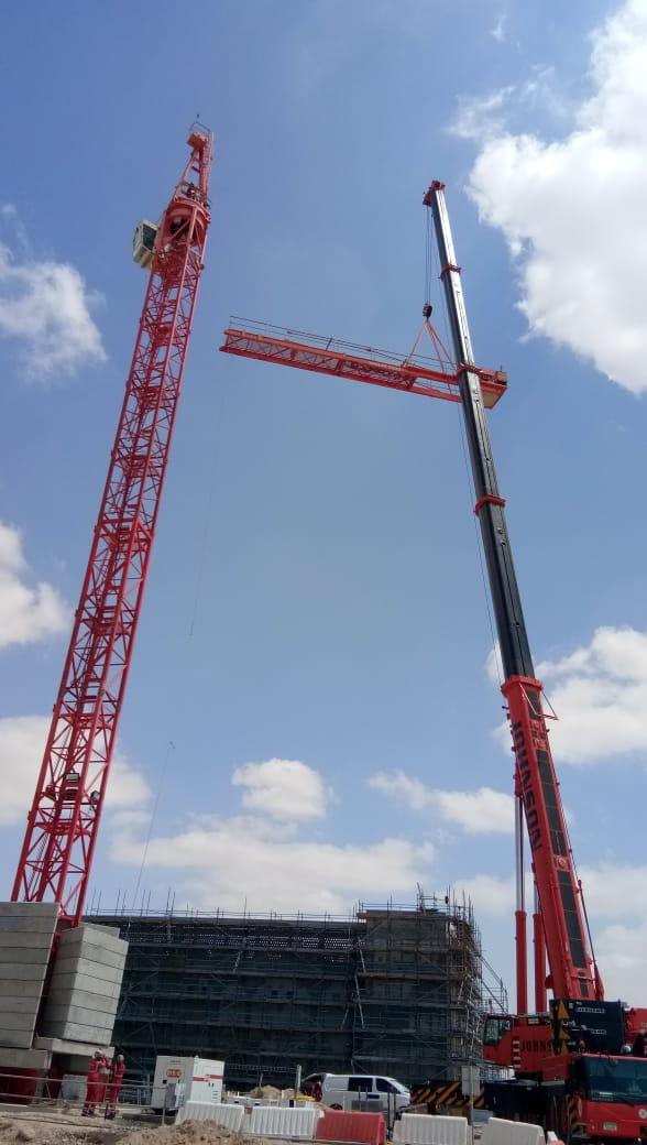Assembly of Tower Crane